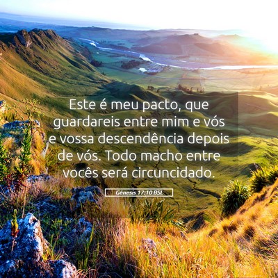 Picture 05 - Gênesis 17:10 BSL - Este é meu pacto, que guardareis entre mim e - Bible Verse Picture