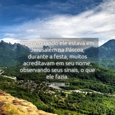 Picture 05 - João 2:23 BSL - Agora, quando ele estava em Jerusalém na - Bible Verse Picture