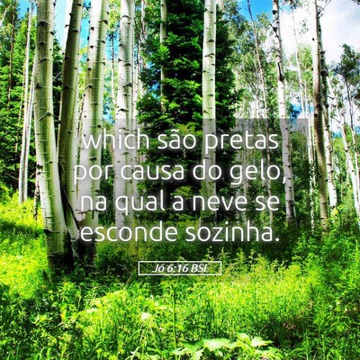 Picture 05 - Jó 6:16 BSL - which são pretas por causa do gelo, na qual a - Bible Verse Picture