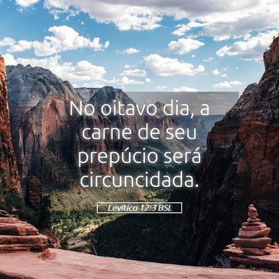 Picture 05 - Levítico 12:3 BSL - No oitavo dia, a carne de seu prepúcio será - Bible Verse Picture