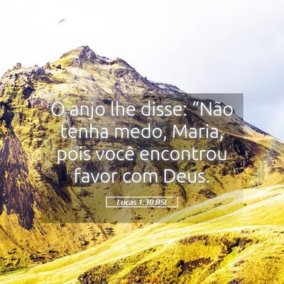 Picture 05 - Lucas 1:30 BSL - O anjo lhe disse: “Não tenha medo, Maria, pois - Bible Verse Picture