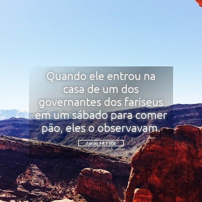 Picture 05 - Lucas 14:1 BSL - Quando ele entrou na casa de um dos governantes - Bible Verse Picture