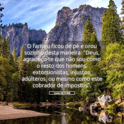 Picture 05 - Lucas 18:11 BSL - O fariseu ficou de pé e orou sozinho desta - Bible Verse Picture