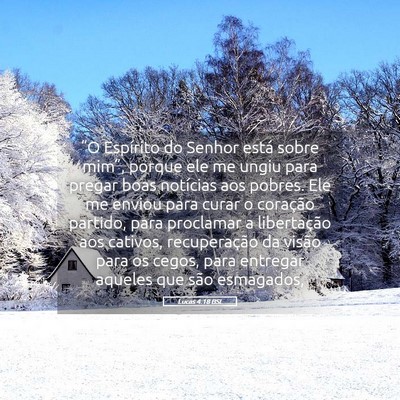 Picture 05 - Lucas 4:18 BSL - “O Espírito do Senhor está sobre mim”, - Bible Verse Picture