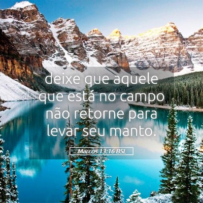 Picture 05 - Marcos 13:16 BSL - deixe que aquele que está no campo não retorne - Bible Verse Picture