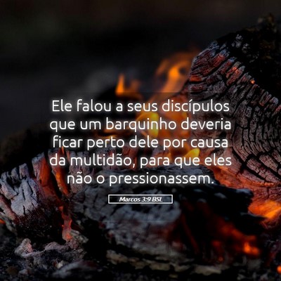 Picture 05 - Marcos 3:9 BSL - Ele falou a seus discípulos que um barquinho - Bible Verse Picture