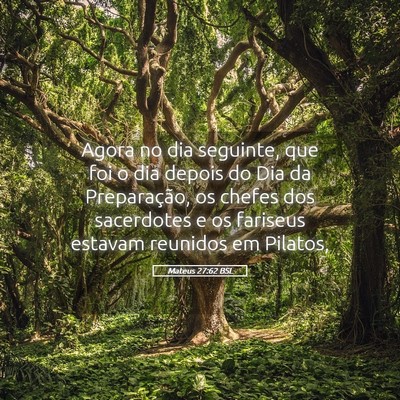 Picture 05 - Mateus 27:62 BSL - Agora no dia seguinte, que foi o dia depois do - Bible Verse Picture