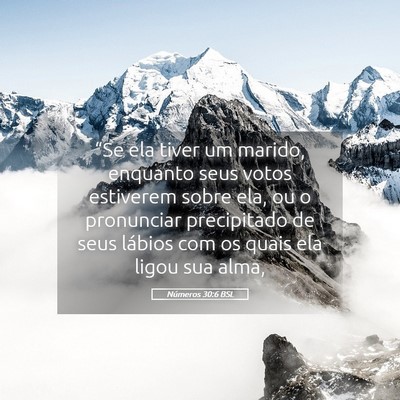Picture 05 - Números 30:6 BSL - “Se ela tiver um marido, enquanto seus votos - Bible Verse Picture