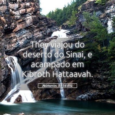 Picture 05 - Números 33:16 BSL - They viajou do deserto do Sinai, e acampado em - Bible Verse Picture