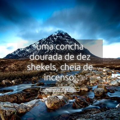 Picture 05 - Números 7:38 BSL - uma concha dourada de dez shekels, cheia de - Bible Verse Picture