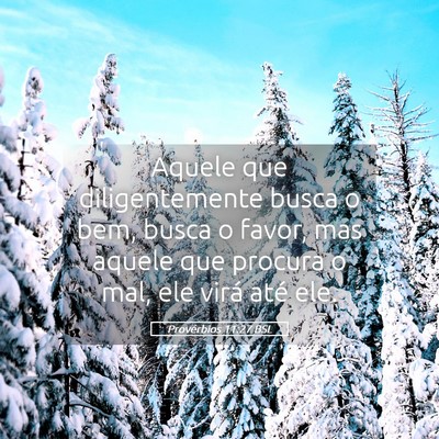 Picture 05 - Provérbios 11:27 BSL - Aquele que diligentemente busca o bem, busca o - Bible Verse Picture