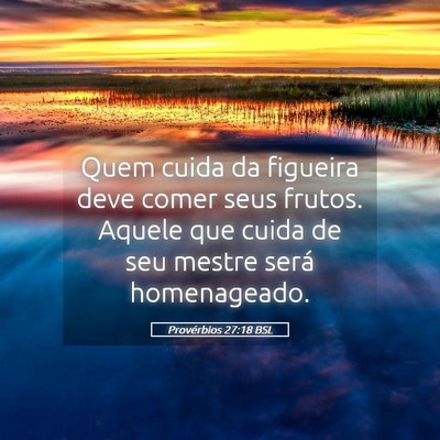 Picture 05 - Provérbios 27:18 BSL - Quem cuida da figueira deve comer seus frutos. - Bible Verse Picture