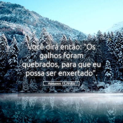 Picture 05 - Romanos 11:19 BSL - Você dirá então: “Os galhos foram quebrados, - Bible Verse Picture