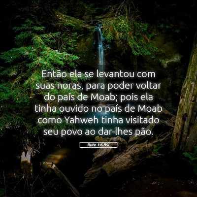 Picture 05 - Rute 1:6 BSL - Então ela se levantou com suas noras, para poder - Bible Verse Picture