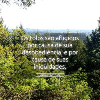 Picture 05 - Salmos 107:17 BSL - Os tolos são afligidos por causa de sua - Bible Verse Picture