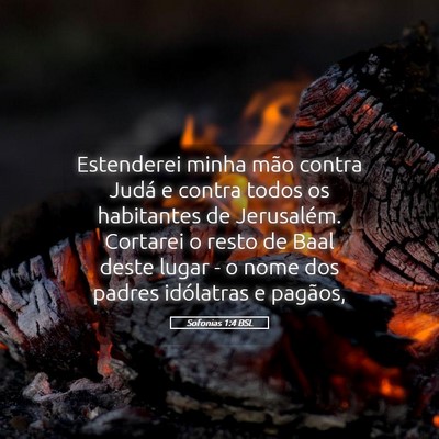 Picture 05 - Sofonias 1:4 BSL - Estenderei minha mão contra Judá e contra todos - Bible Verse Picture