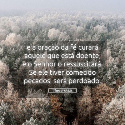 Picture 05 - Tiago 5:15 BSL - e a oração da fé curará aquele que está - Bible Verse Picture