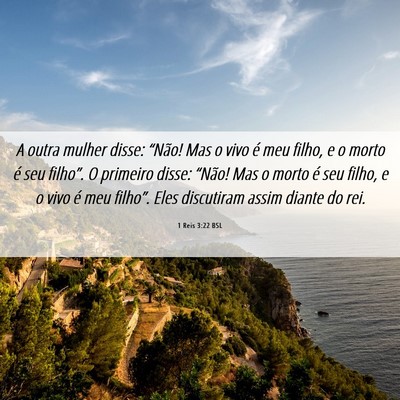 Picture 06 - 1 Reis 3:22 BSL - A outra mulher disse: “Não! Mas o vivo é meu - Bible Verse Picture
