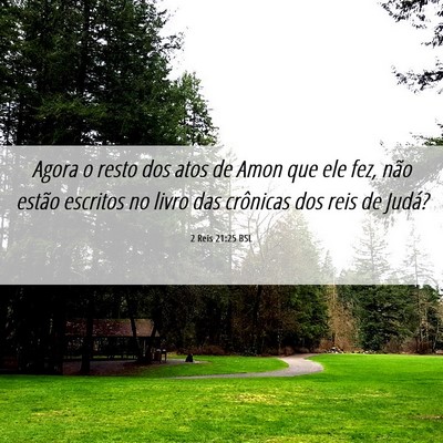 Picture 06 - 2 Reis 21:25 BSL - Agora o resto dos atos de Amon que ele fez, não - Bible Verse Picture