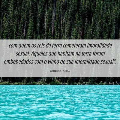 Picture 06 - Apocalipse 17:2 BSL - com quem os reis da terra cometeram imoralidade - Bible Verse Picture