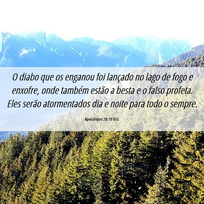 Picture 06 - Apocalipse 20:10 BSL - O diabo que os enganou foi lançado no lago de - Bible Verse Picture