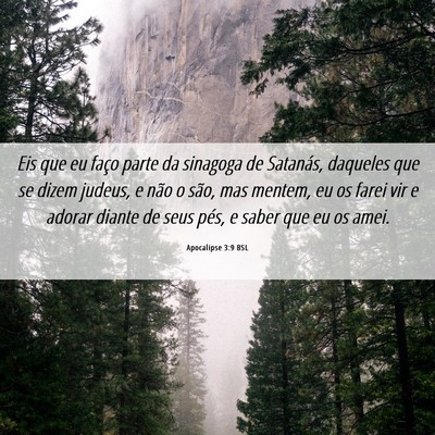 Picture 06 - Apocalipse 3:9 BSL - Eis que eu faço parte da sinagoga de Satanás, - Bible Verse Picture