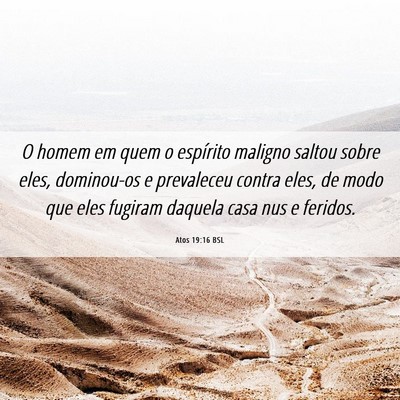 Picture 06 - Atos 19:16 BSL - O homem em quem o espírito maligno saltou sobre - Bible Verse Picture