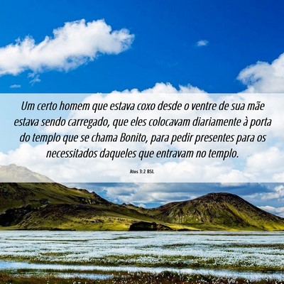 Picture 06 - Atos 3:2 BSL - Um certo homem que estava coxo desde o ventre de - Bible Verse Picture