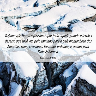 Picture 06 - Deuteronômio 1:19 BSL - Viajamos de Horeb e passamos por todo aquele - Bible Verse Picture