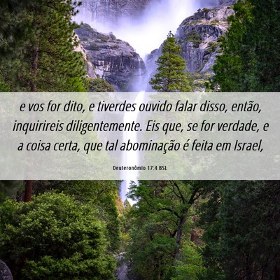Picture 06 - Deuteronômio 17:4 BSL - e vos for dito, e tiverdes ouvido falar disso, - Bible Verse Picture
