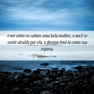 Picture 06 - Deuteronômio 21:11 BSL - e ver entre os cativos uma bela mulher, e você - Bible Verse Picture