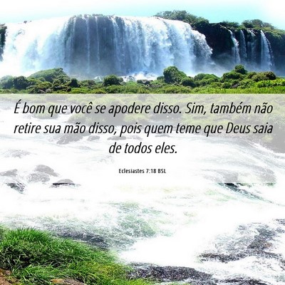 Picture 06 - Eclesiastes 7:18 BSL - É bom que você se apodere disso. Sim, também - Bible Verse Picture