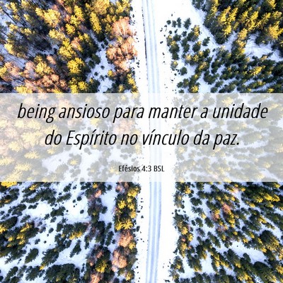Picture 06 - Efésios 4:3 BSL - being ansioso para manter a unidade do Espírito - Bible Verse Picture