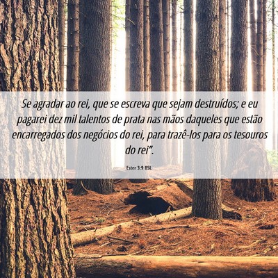 Picture 06 - Ester 3:9 BSL - Se agradar ao rei, que se escreva que sejam - Bible Verse Picture