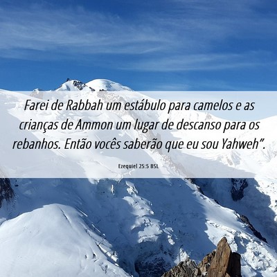 Picture 06 - Ezequiel 25:5 BSL - Farei de Rabbah um estábulo para camelos e as - Bible Verse Picture