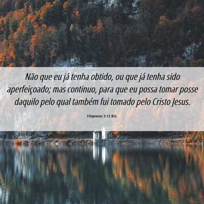 Picture 06 - Filipenses 3:12 BSL - Não que eu já tenha obtido, ou que já tenha - Bible Verse Picture