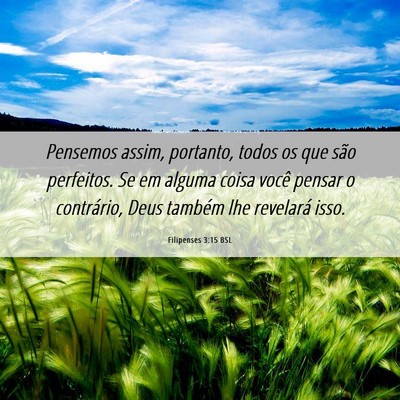 Picture 06 - Filipenses 3:15 BSL - Pensemos assim, portanto, todos os que são - Bible Verse Picture