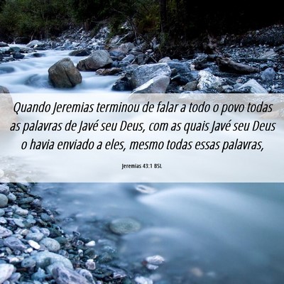 Picture 06 - Jeremias 43:1 BSL - Quando Jeremias terminou de falar a todo o povo - Bible Verse Picture