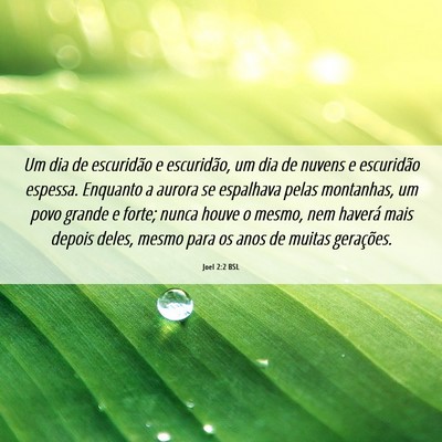 Picture 06 - Joel 2:2 BSL - Um dia de escuridão e escuridão, um dia de - Bible Verse Picture