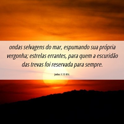 Picture 06 - Judas 1:13 BSL - ondas selvagens do mar, espumando sua própria - Bible Verse Picture