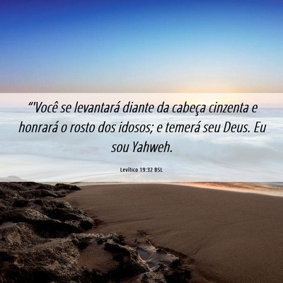 Picture 06 - Levítico 19:32 BSL - “'Você se levantará diante da cabeça - Bible Verse Picture