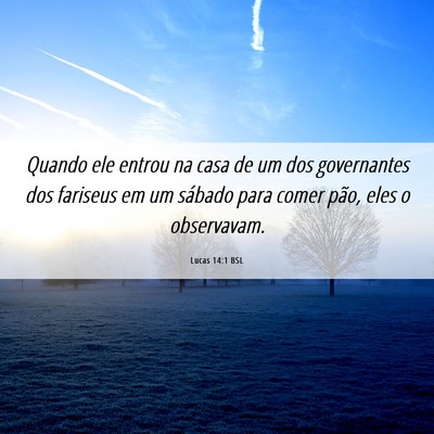 Picture 06 - Lucas 14:1 BSL - Quando ele entrou na casa de um dos governantes - Bible Verse Picture