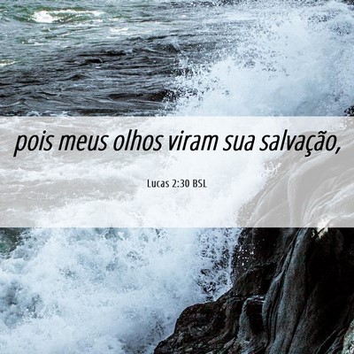 Picture 06 - Lucas 2:30 BSL - pois meus olhos viram sua - Bible Verse Picture