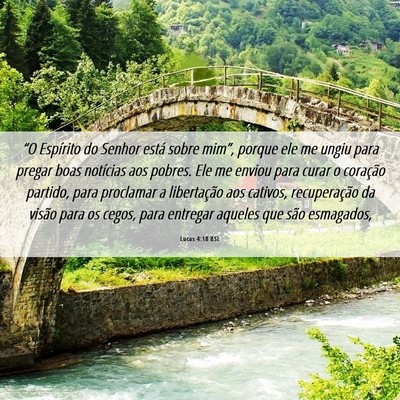 Picture 06 - Lucas 4:18 BSL - “O Espírito do Senhor está sobre mim”, - Bible Verse Picture