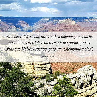 Picture 06 - Marcos 1:44 BSL - e lhe disse: “Vê se não dizes nada a - Bible Verse Picture