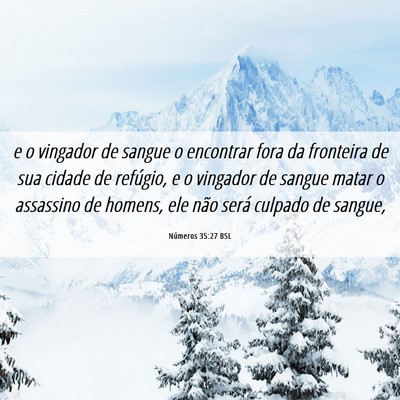 Picture 06 - Números 35:27 BSL - e o vingador de sangue o encontrar fora da - Bible Verse Picture