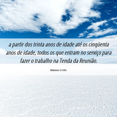 Picture 06 - Números 4:3 BSL - a partir dos trinta anos de idade até os - Bible Verse Picture