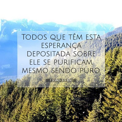 Picture 07 - 1 João 3:3 BSL - Todos que têm esta esperança depositada sobre - Bible Verse Picture