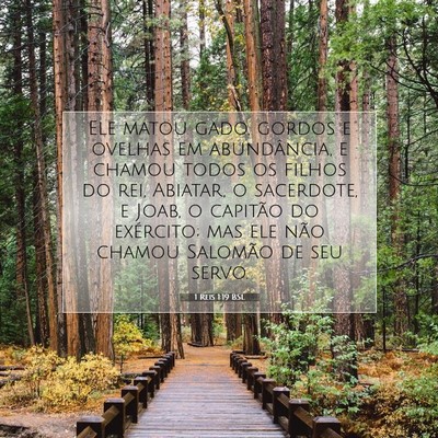 Picture 07 - 1 Reis 1:19 BSL - Ele matou gado, gordos e ovelhas em abundância, - Bible Verse Picture