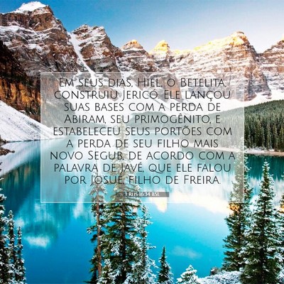 Picture 07 - 1 Reis 16:34 BSL - Em seus dias, Hiel, o Betelita, construiu - Bible Verse Picture